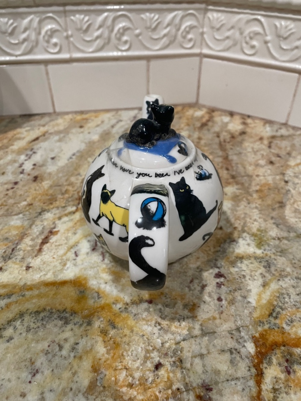 Cardew design NA Inc 2004 Cat tea pot - Picture 2 of 6